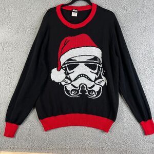 Star Wars Darth Vader Ugly Sweater Mens XL Holiday Christmas Party James Earl